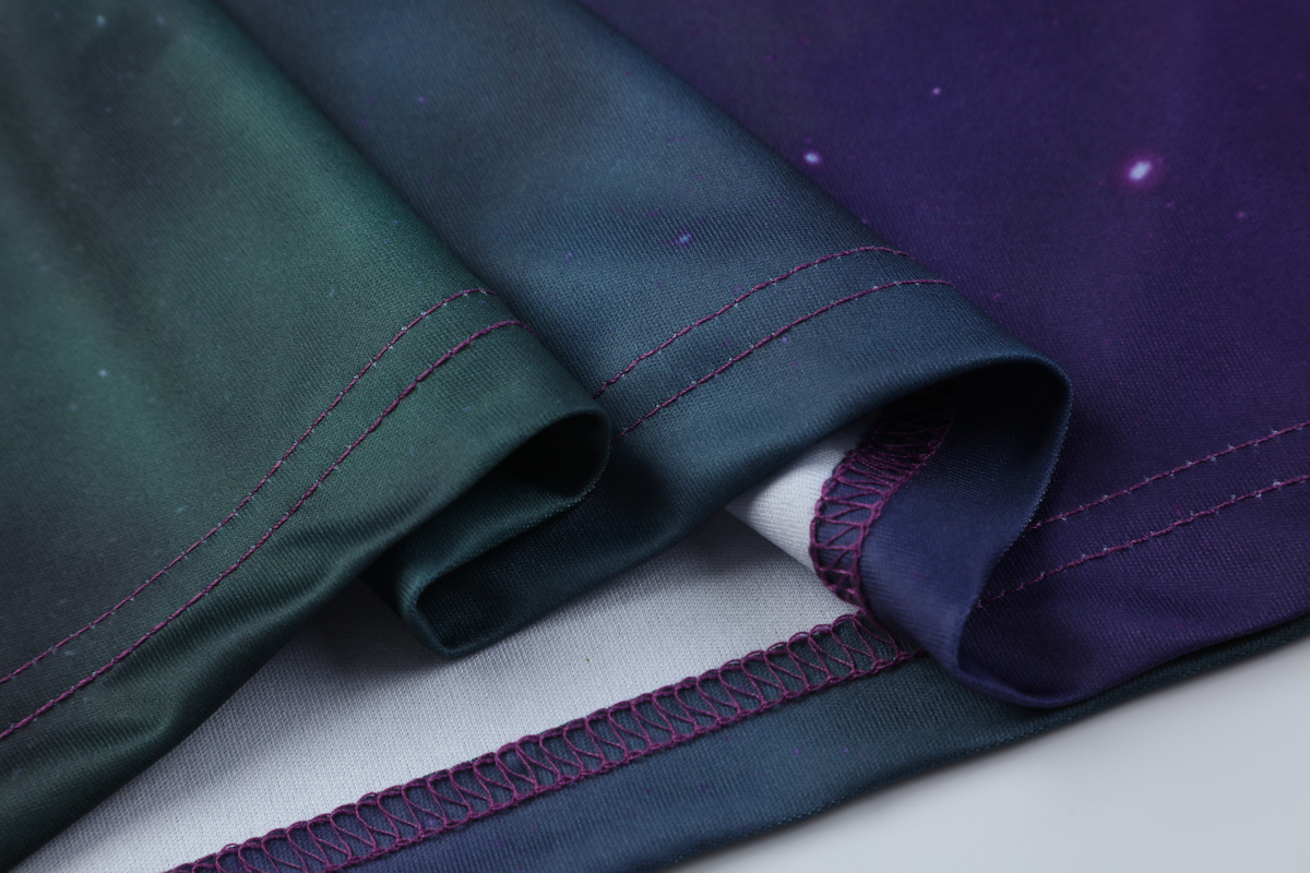 定制100%涤纶中性休闲T恤-06